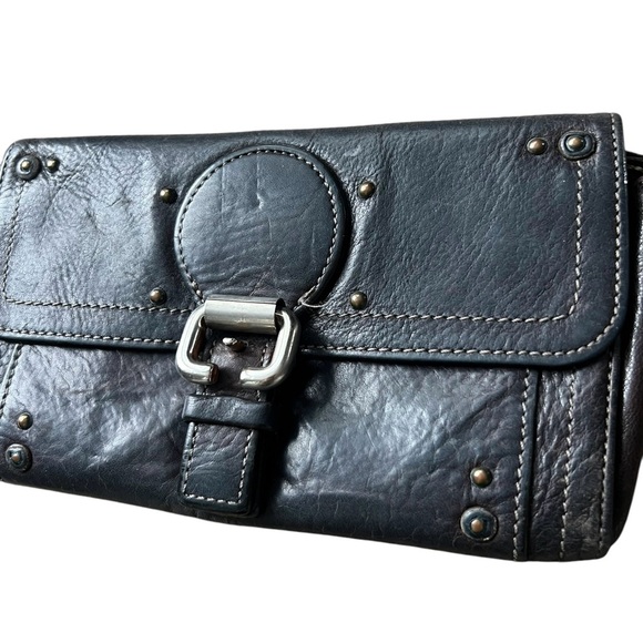 Chloe Rivet Wallet - Black Leather - Picture 2 of 9
